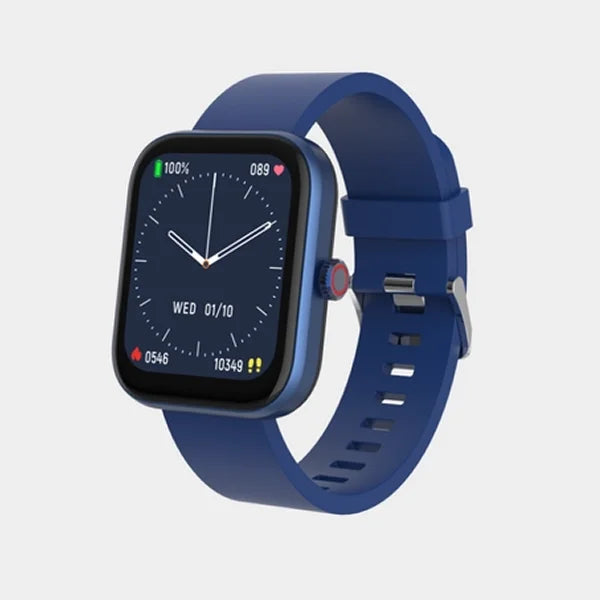 DCU Tecnologic Smartwatch Los Angeles | 1.80 TFT LCD Display | Blood Oxygen & Sleep Monitor | Female Cycle & Stress Tracking | Bluetooth 5.3 | 34157061- Blue