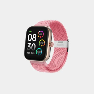 DCU Tecnologic Smartwatch Los Angeles | 1.80 TFT LCD Display | Blood Oxygen & Sleep Monitor | Female Cycle & Stress Tracking | Bluetooth 5.3 | 34157064 - Rose Gold