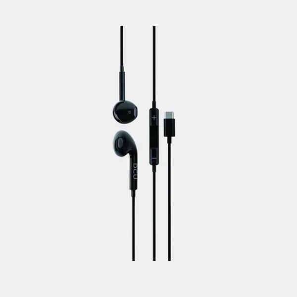 DCU Tecnologic USB-C Wired Earphone Price in Qatar - Black