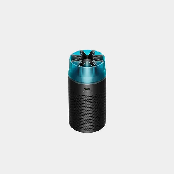 Dyson HushJet™ Compact Air Purifier | Up to 1076 sq.ft Coverage | 99.97% HEPA Filtration | Activated Carbon Filter | Ultra-Quiet 24dB Sleep Mode | App and Voice Control | 491099-01 - Black/Teal