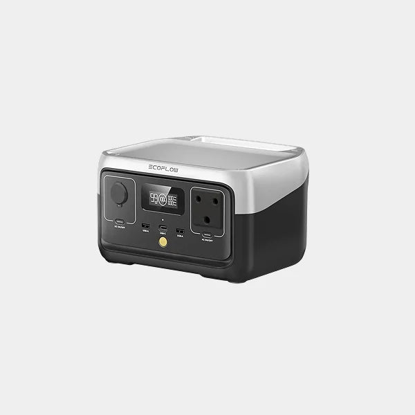 Ecoflow River 2, 300W AC output, 256Wh capacity power station - Black