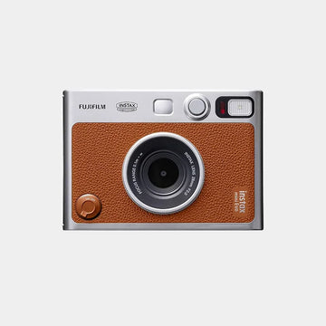 Fujifilm Instax Mini Evo Instant Film Camera- Brown