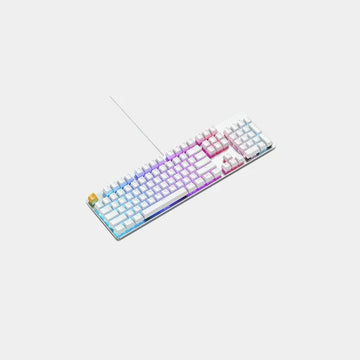 Glorious GMMK RGB Mechanical Keyboard White Ice