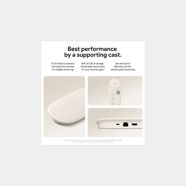 Google Tv Streamer 4K With Voice Remote Porcelain qatar