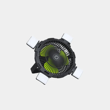 Goui Flow Multifunctional Fan With Light - Black