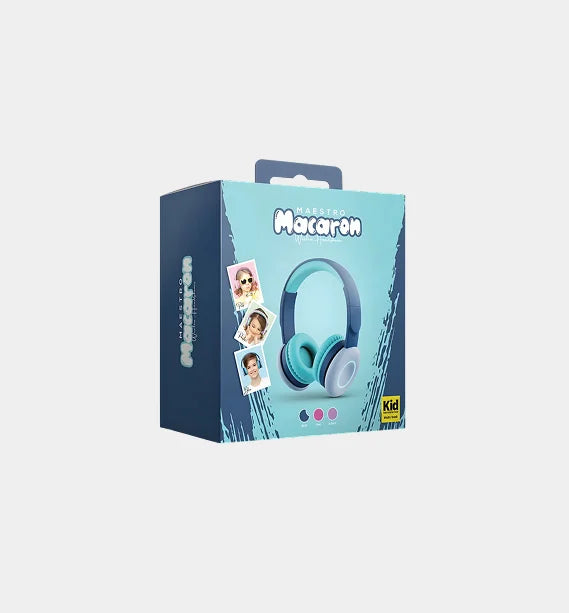 Goui Maestro Macaron Wireless Headphone - Blue qatar