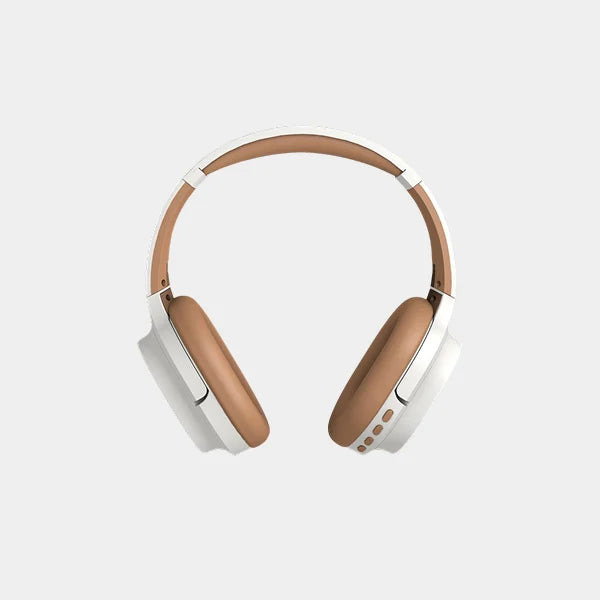 Goui Maestro Native Bluetooth Headset - White /Brown