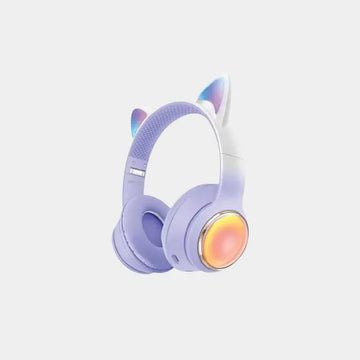 Green Lion Kids Wireless Headphone GK400 -Purple