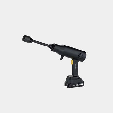 Green Lion CX240 Cordless Pressure Wash Gun with Storage Bag, 36 bar Strong Pressure, 240W Power Delivery, 8m Spray Range - Black