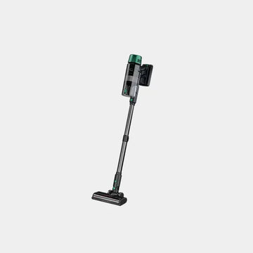 Green Lion Force Max Vacuum Cleaner with LED Smart Display Panel, 700mL Dustbin Capacity, 400W Rated Power, Up to 45 Minutes Working Time, Adjustable Telescopic Tube, - Black
