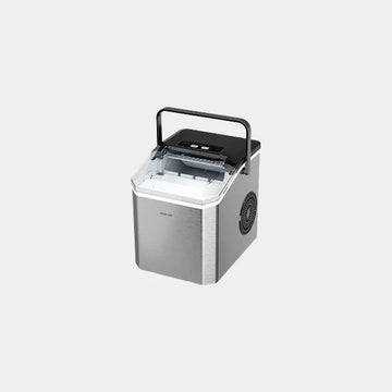 Green Lion Instant Ice Mate Ice Maker 130W 1.3L Material Stainless Steel + PP Water Tank: 1.3L Ice Type: Bullet Ice Ice Basket: 0.5 kg - Grey