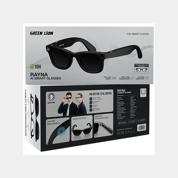 Green Lion Rayna AI Smart Glasses in qatar