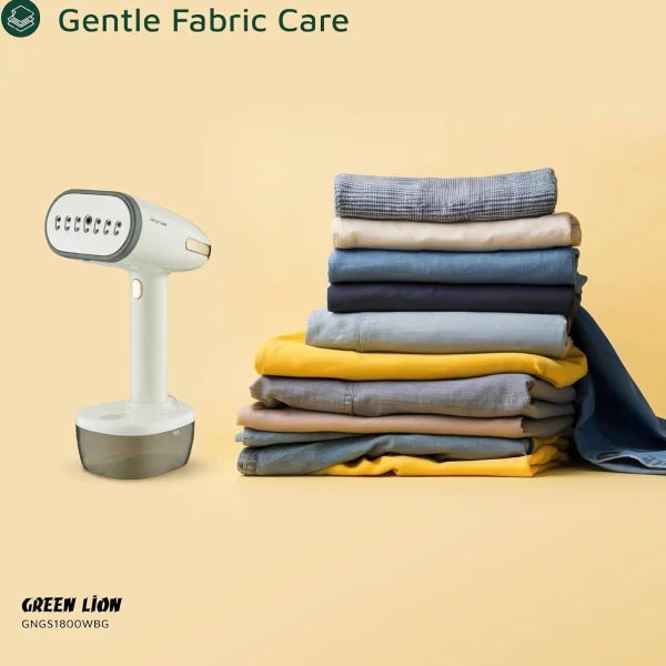 Green Lion Steam 1800W Garment Steamer - White