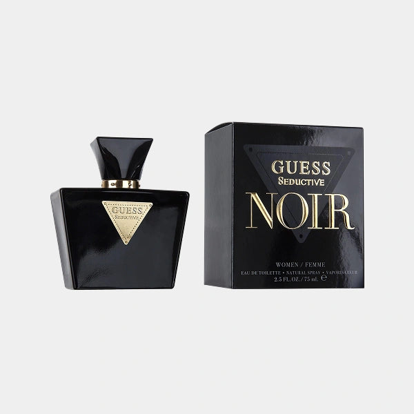 Guess Seductive Noir Femme Eau De Toilette for Women 75ml