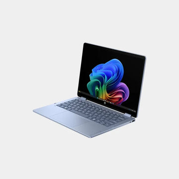 HP OmniBook 5 Flip 2-in-1 Convertible (2026) Laptop | Intel Core Ultra 5-322 | 14inch 2K | 512GB SSD | 16GB RAM | Shared Intel Graphics | Windows 11 Pro | English & Arabic Keyboard | Sky Blue|D78JSEA