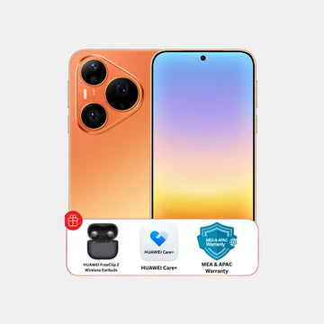 Huawei Pura 90s Pro 5G 12GB 256GB (HUAWEI FreeClip 2 Wireless Earbuds) - Orange Soda