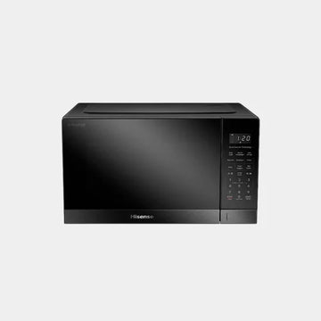 Hisense 34L Digital Microwave Oven| 1000W Power| 10 Adjustable Power Levels| Defrost Function| Cooking End Signal, Stop & Cancel Function, LED Display | HMAS3411SSV- Black