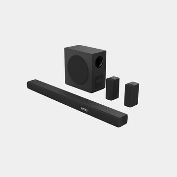 Hisense  5.1 CH Soundbar|Hi-Concerto|Dolby Atmos, DTS:X| Semi wireless rear surround speakers|6.5" wireless subwoofer|EzPlay |AX5100Q