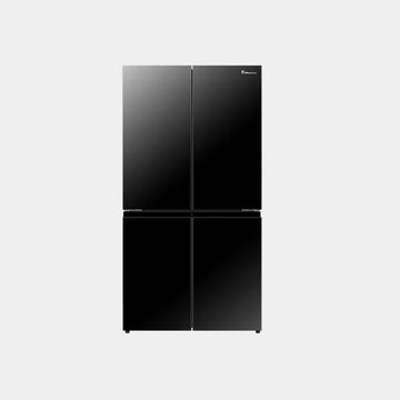 Hisense 728L French Door Refrigerator| Triple Cooling Zone| Inventor Compressor| My Fresh Choice|RQ5G728NAB- Black
