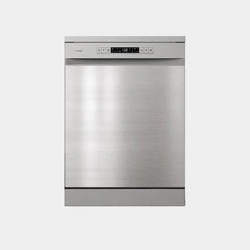 Hisense Free Standing Dishwasher| 8 Programs| 13 Place Settings| 60 cm| Grey| HS622E90X