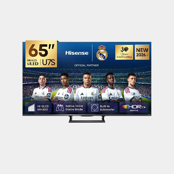Hisense Real MiniLED  65″ 144Hz 240HSR TV|65U7S