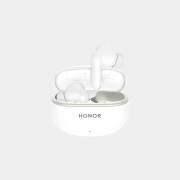 Honor Earbuds X10 Lite | 12.4mm Dynamic Driver | Up to 45 Hours Battery Life | 42dB Active Noise Cancellation IP54 Water and Dust Resistance | AI Translation | Bluetooth 5.4 Backward Compatibility - White