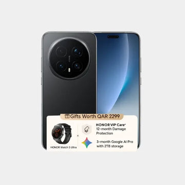 Honor Magic 8 Pro 5G 16GB 1TB - Black ( Honor Watch 5 Ulta + Honor Vip Care + 3 Month Google AI Pro With 2TB Storage )