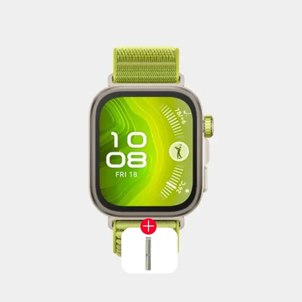 Huawei Watch Fit 4 Pro | Green Nylon Strap - Green