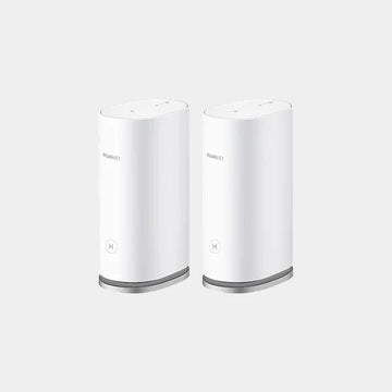 Huawei WiFi Mesh 3 AX3000 Router, Dual-Band WiFi 6 Plus 3000 Mbps Speed, 1200 Square Meters Coverage, 4 High-Performance Power Amplifiers, One-Touch Connect, HarmonyOS Mesh+, 2-Pack | WS8100-22 - White