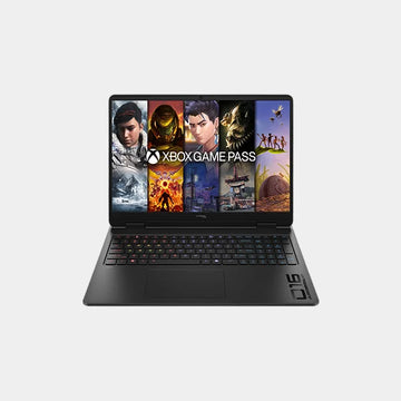 HyperX OMEN 16 inch Gaming Laptop |PC 16-ap1003ne| AMD Ryzen™ 9 8945HX| 16 GB DDR5| 1TB SSD  | NVIDIA® GeForce RTX™ 5070 Laptop GPU (8 GB GDDR7 dedicated)|16"" diagonal| 2.5K | Windows 11 Home | Shadow Black - DL7R6EA