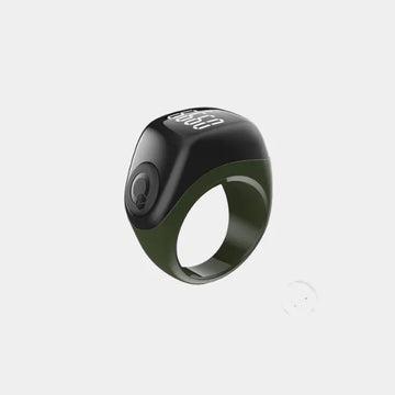 IQibla  J01T Smart  Zikr  Ring  Jood  Lite  With  0.6" Screen  18/20/22MM - Green