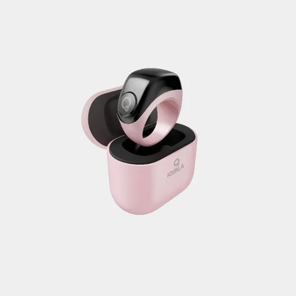 IQibla J01 Smart Zikr Ring Jood OLED 5 Days  Batt With  Charging Case 18/20/22MM - Pink