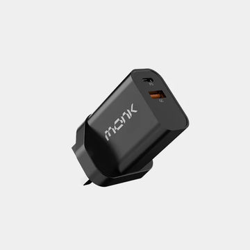 Imonk 65W Gan Adopter Uk/Us/ Eur Cable C To Lightning 100W -Black