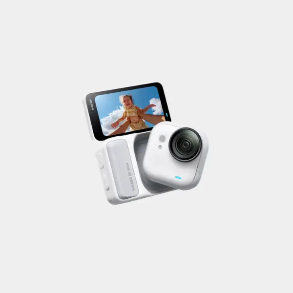 Insta360 Go Ultra Creator Bundle Tiny Handsfree 4k Action Cam - Arctic White qatar