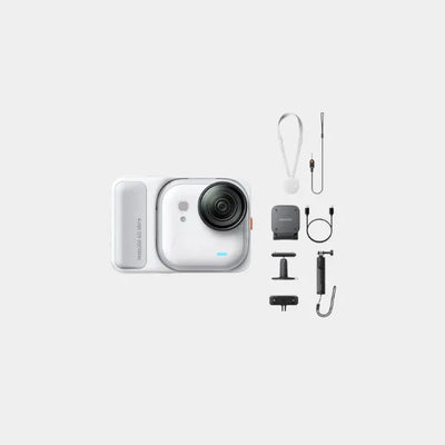 Insta360 Go Ultra Creator Bundle Tiny Handsfree 4k Action Cam - Arctic White qatar