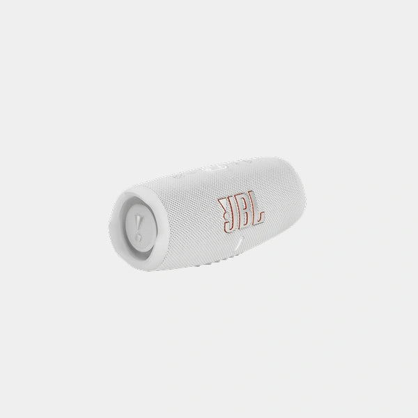 JBL Charge 5 Waterproof Portable Bluetooth Speaker - White in qatar