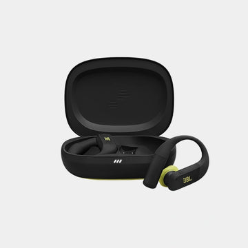 JBL Endurance Peak 4 True Wireless Noise Cancelling Sport Earbuds - Black & Lime