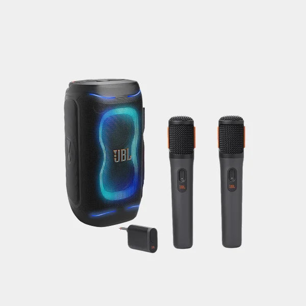 JBL Partybox 130 - Black + JBL Wireless Mic with Rechargeable Battery