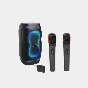 JBL Partybox 130 - Black + JBL Wireless Mic with Rechargeable Battery