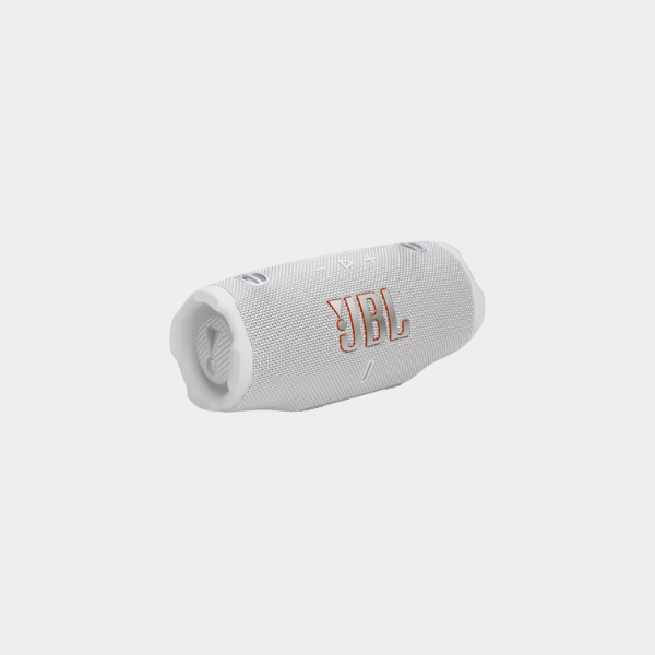 JBL Charge 6 Portable Bluetooth Speaker - White qatar