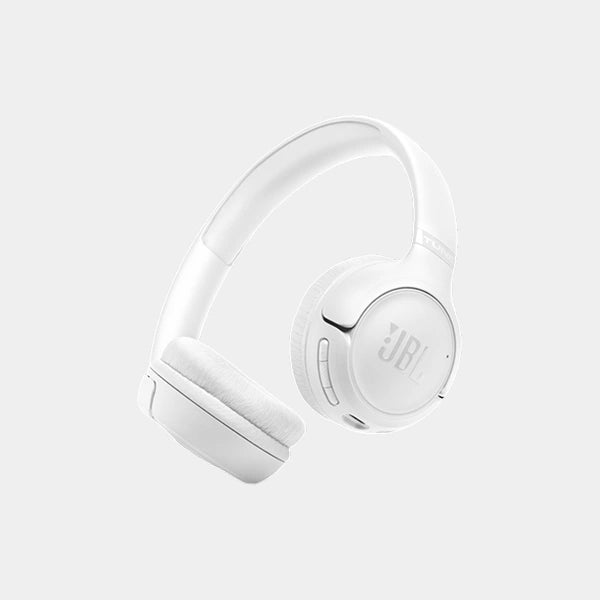 JBL Tune 530 BT Wireless On‑Ear Headphones - White