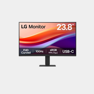 LG 24U421A-B.AMAQ,24" FHD Curved  Monitor