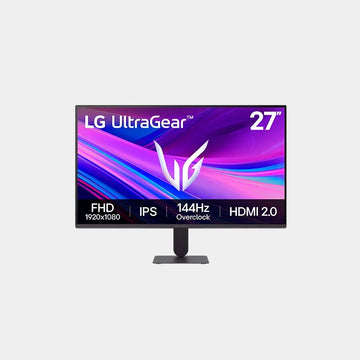 LG 27” Ultragear™ FHD 180hz Gaming Monitor, 1ms Mbr, Hdr 10 | 27GS50F-B AMA