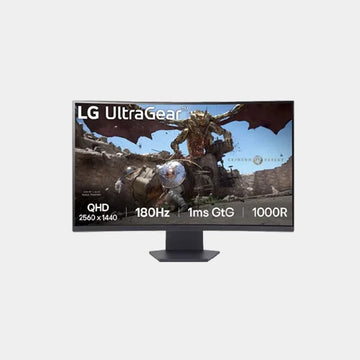 LG 32GS60QC-B.AMA.32" ULTRAGEAR Curved Gaming Monitor