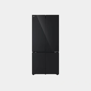 LG 619L Multi-door Refrigerator with Linear Cooling | Door Cooling | Fresh Converter | GR-B30FFGPB.ABMRGCC - Black Glass