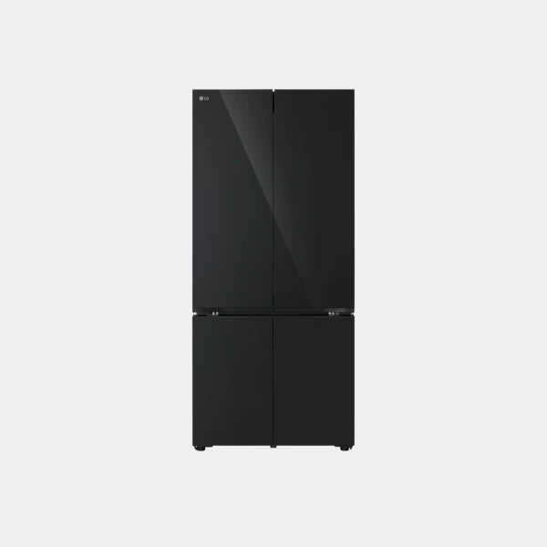 LG 619L Multi-door Refrigerator with Linear Cooling | Door Cooling | Fresh Converter | GR-B30FFGPB.ABMRGCC - Black Glass