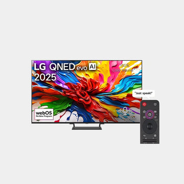 LG 85 Inch  QNED Evo Ai QNED 93 4k 144hz Smart Tv Ai Magic Remote Webos25 2025 - 85QNED93A