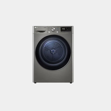 LG Dual Inverter Dryer, Sensor Dry, Allergy Care, Drum Care, Thinq™ (Wi-Fi), Platinum Color | RH10V9PV2W