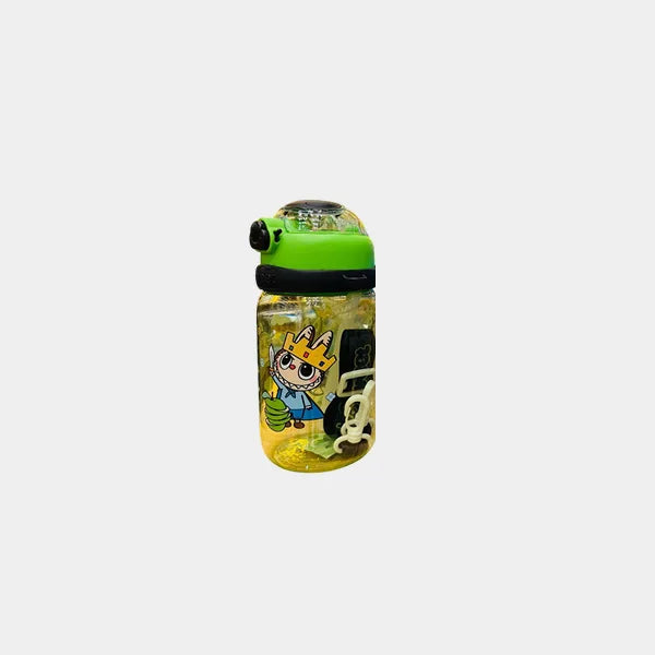 Labubu Kids Water Bottle - Green