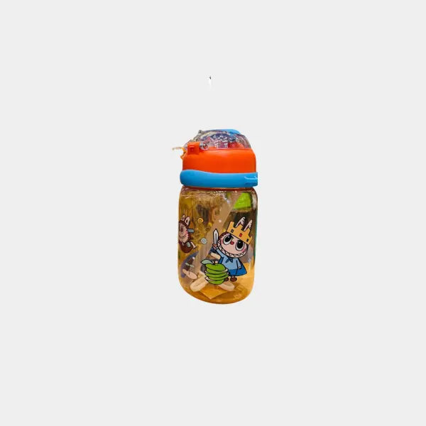 Labubu Kids Water Bottle - orange